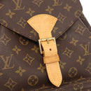 LOUIS VUITTON Monogram Montsouris GM Backpack M51135 LV Auth 152769-22