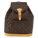 LOUIS VUITTON Monogram Montsouris GM Backpack M51135 LV Auth 152769-13