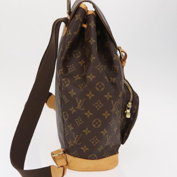 LOUIS VUITTON Monogram Montsouris GM Backpack M51135 LV Auth 152769