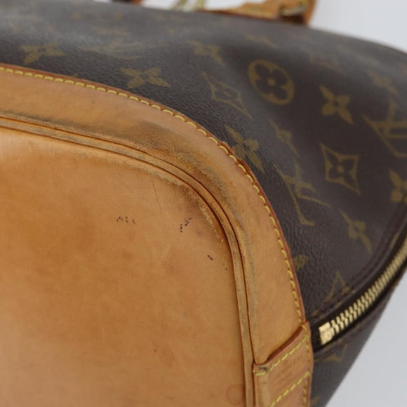 LOUIS VUITTON Monogram Alma Hand Bag M51130 LV Auth 152770