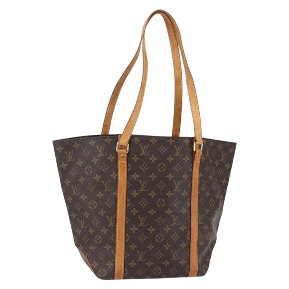 LOUIS VUITTON Monogram Sac Shopping Tote Bag M51108 LV Auth 152773
