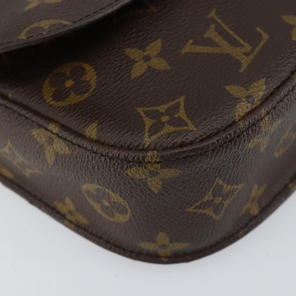 LOUIS VUITTON Monogram Saint Cloud MM Shoulder Bag M51243 LV Auth 152775