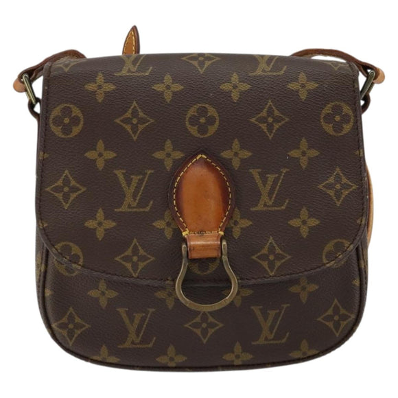 LOUIS VUITTON Monogram Saint Cloud MM Shoulder Bag M51243 LV Auth 152775