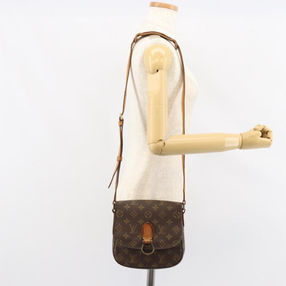 LOUIS VUITTON Monogram Saint Cloud MM Shoulder Bag M51243 LV Auth 152775