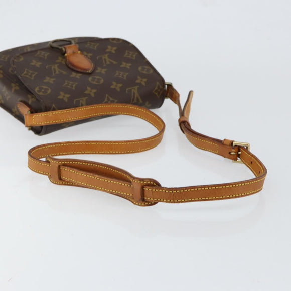 LOUIS VUITTON Monogram Saint Cloud MM Shoulder Bag M51243 LV Auth 152775