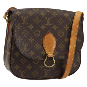 LOUIS VUITTON Monogram Saint Cloud GM Shoulder Bag M51242 LV Auth 152776