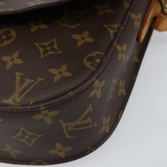 LOUIS VUITTON Monogram Saint Cloud GM Shoulder Bag M51242 LV Auth 152776