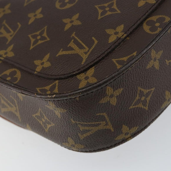LOUIS VUITTON Monogram Saint Cloud GM Shoulder Bag M51242 LV Auth 152776