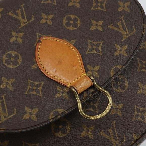 LOUIS VUITTON Monogram Saint Cloud GM Shoulder Bag M51242 LV Auth 152776