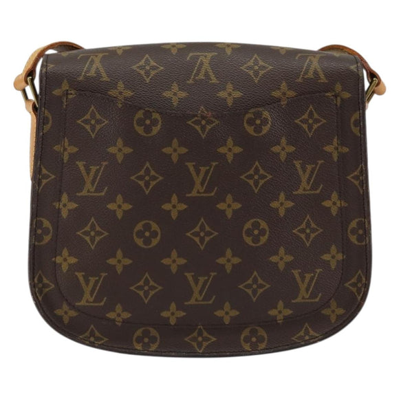 LOUIS VUITTON Monogram Saint Cloud GM Shoulder Bag M51242 LV Auth 152776