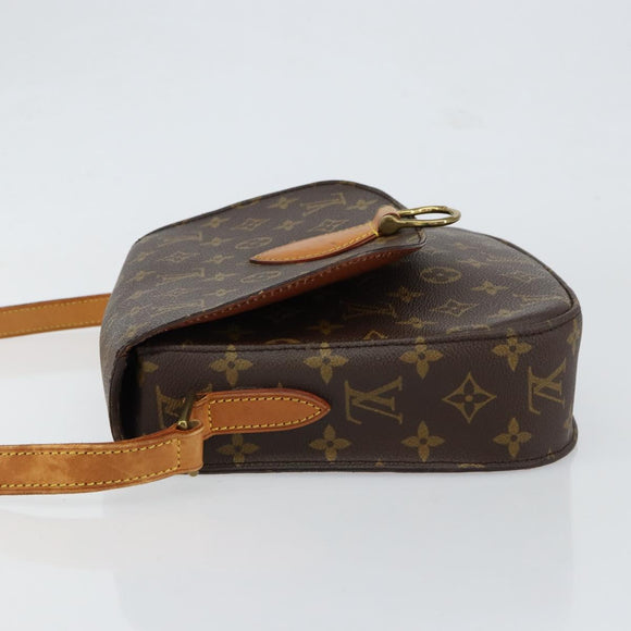 LOUIS VUITTON Monogram Saint Cloud GM Shoulder Bag M51242 LV Auth 152776