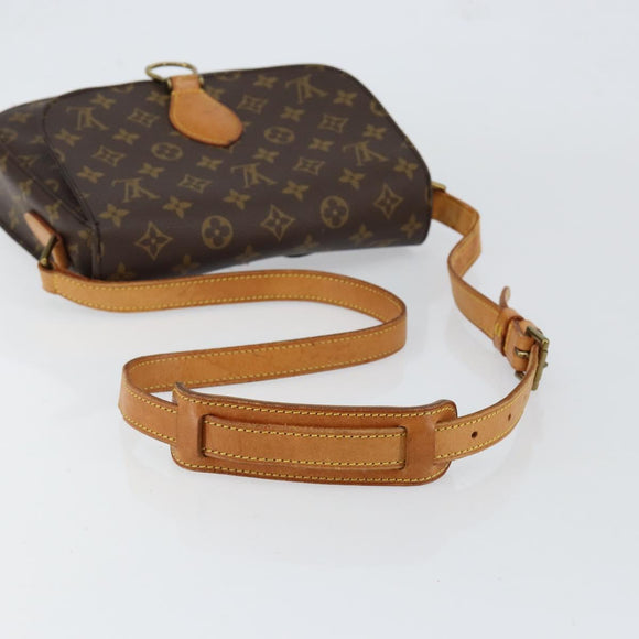 LOUIS VUITTON Monogram Saint Cloud GM Shoulder Bag M51242 LV Auth 152776