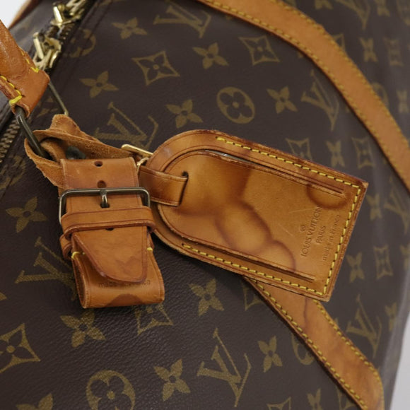 LOUIS VUITTON Monogram Keepall 50 Boston Bag M41426 LV Auth 152782