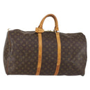 LOUIS VUITTON Monogram Keepall 55 Boston Bag M41424 LV Auth 152783-1