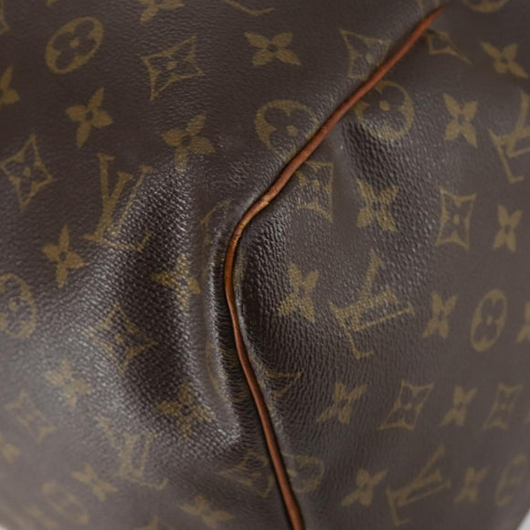 LOUIS VUITTON Monogram Keepall 55 Boston Bag M41424 LV Auth 152783