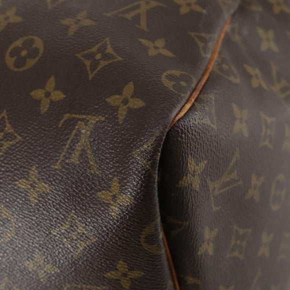 LOUIS VUITTON Monogram Keepall 55 Boston Bag M41424 LV Auth 152783