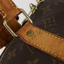 LOUIS VUITTON Monogram Keepall 55 Boston Bag M41424 LV Auth 152783-14