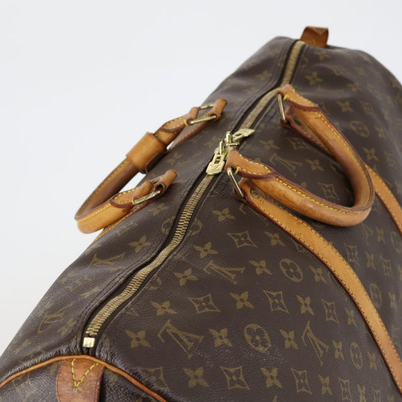 LOUIS VUITTON Monogram Keepall 55 Boston Bag M41424 LV Auth 152783