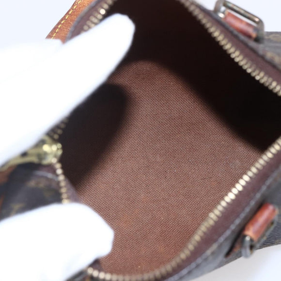 LOUIS VUITTON Monogram Mini Speedy Hand Bag M41534 LV Auth 152784