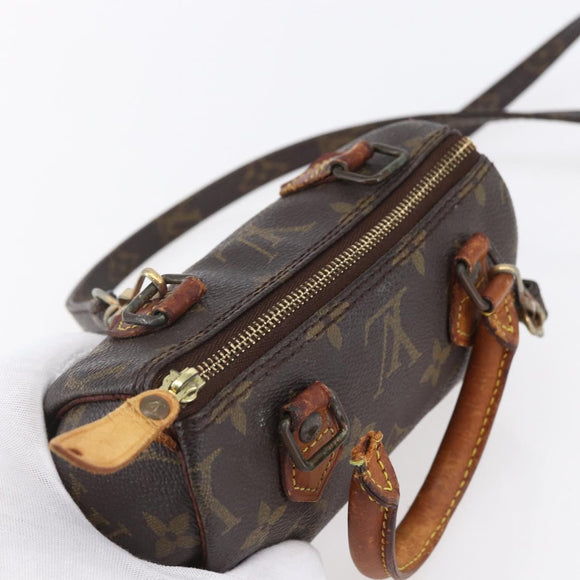 LOUIS VUITTON Monogram Mini Speedy Hand Bag M41534 LV Auth 152784