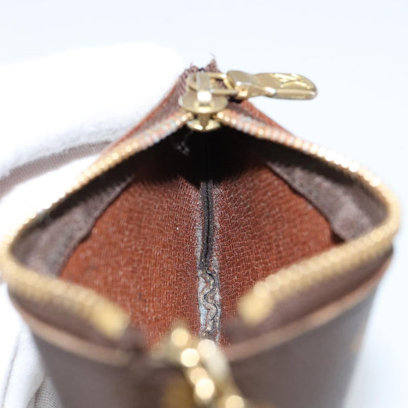 LOUIS VUITTON Monogram Pochette Cles Coin Purse M60033 LV Auth 152785