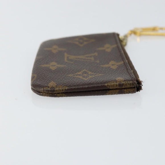 LOUIS VUITTON Monogram Pochette Cles Coin Purse M60033 LV Auth 152785