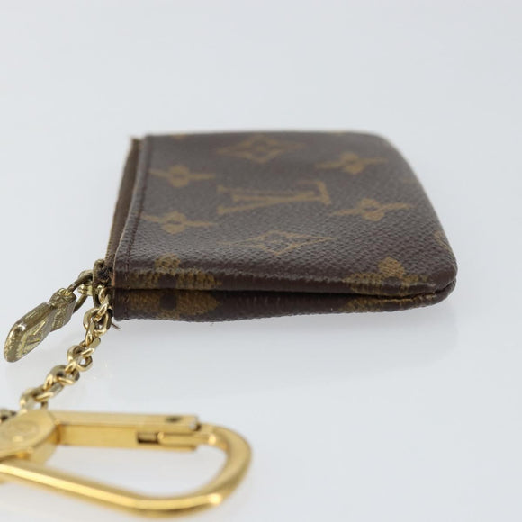LOUIS VUITTON Monogram Pochette Cles Coin Purse M60033 LV Auth 152785