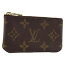 LOUIS VUITTON Monogram Pochette Cles Coin Purse M60033 LV Auth 152786-1