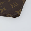 LOUIS VUITTON Monogram Pochette Cles Coin Purse M60033 LV Auth 152786-15