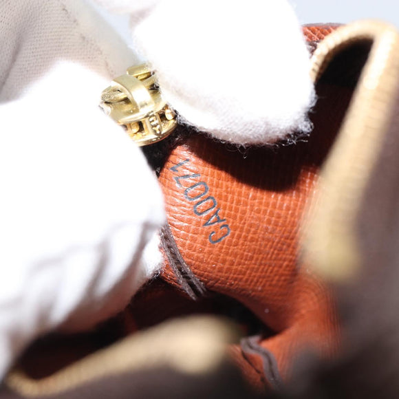 LOUIS VUITTON Monogram Pochette Cles Coin Purse M60033 LV Auth 152786