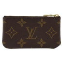 LOUIS VUITTON Monogram Pochette Cles Coin Purse M60033 LV Auth 152786-2