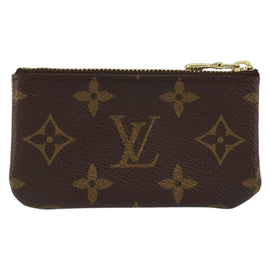 LOUIS VUITTON Monogram Pochette Cles Coin Purse M60033 LV Auth 152786 - 0