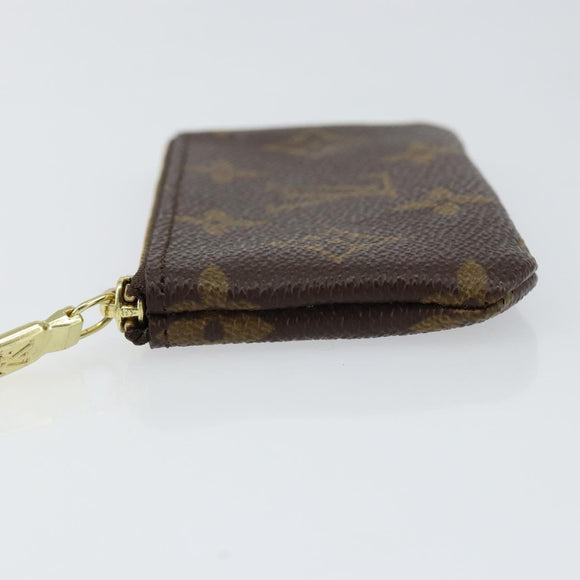 LOUIS VUITTON Monogram Pochette Cles Coin Purse M60033 LV Auth 152786