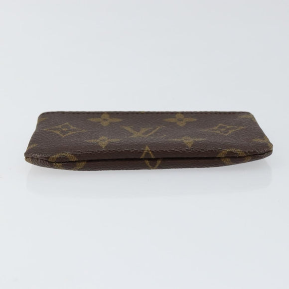 LOUIS VUITTON Monogram Pochette Cles Coin Purse M60033 LV Auth 152786