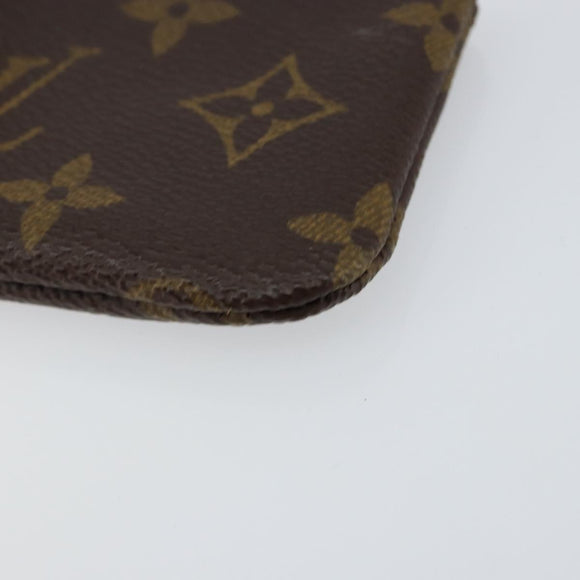 LOUIS VUITTON Monogram Pochette Cles Coin Purse M60033 LV Auth 152786