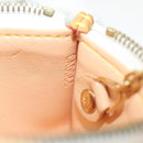 LOUIS VUITTON Monogram Multicolor Pochette Cles Purse White M92655 Auth 152788V-11