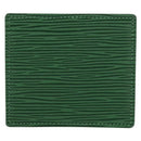 LOUIS VUITTON Epi Porte Monnaie Boite Coin Purse Green M63694 LV Auth 152791V-2