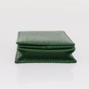 LOUIS VUITTON Epi Porte Monnaie Boite Coin Purse Green M63694 LV Auth 152791V-3