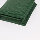 LOUIS VUITTON Epi Porte Monnaie Boite Coin Purse Green M63694 LV Auth 152791V-7
