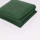 LOUIS VUITTON Epi Porte Monnaie Boite Coin Purse Green M63694 LV Auth 152791V-14