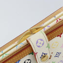 LOUIS VUITTON Multicolor Portefeuille Viennois Wallet White M92987 Auth 152793-7