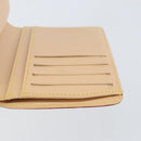 LOUIS VUITTON Multicolor Portefeuille Viennois Wallet White M92987 Auth 152793-21