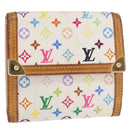 LOUIS VUITTON Multicolor Porte Monnaie Billets Cartes Credit M92983 Auth 152794-1
