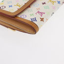LOUIS VUITTON Multicolor Porte Monnaie Billets Cartes Credit M92983 Auth 152794-15