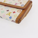 LOUIS VUITTON Multicolor Porte Monnaie Billets Cartes Credit M92983 Auth 152794-16