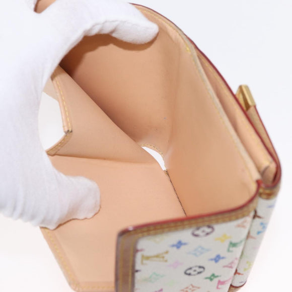 LOUIS VUITTON Multicolor Porte Monnaie Billets Cartes Credit M92983 Auth 152794