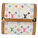 LOUIS VUITTON Multicolor Porte Monnaie Billets Cartes Credit M92983 Auth 152794-13