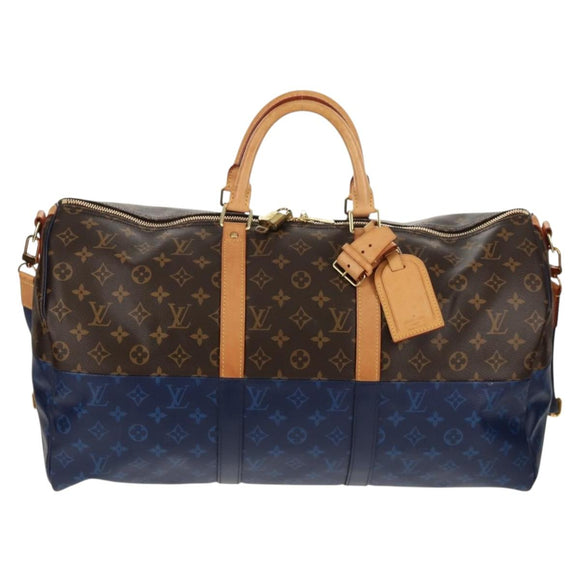LOUIS VUITTON Pacific Split Keepall Bandouliere 50 Bag M43861 LV Auth 152797M