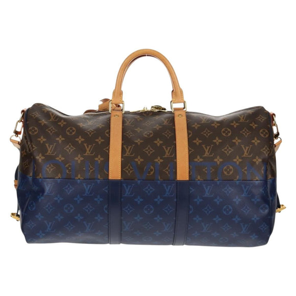 LOUIS VUITTON Pacific Split Keepall Bandouliere 50 Bag M43861 LV Auth 152797M