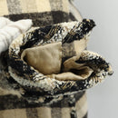 CHANEL Setup Jacket Tweed Beige CC Auth 152798V-11